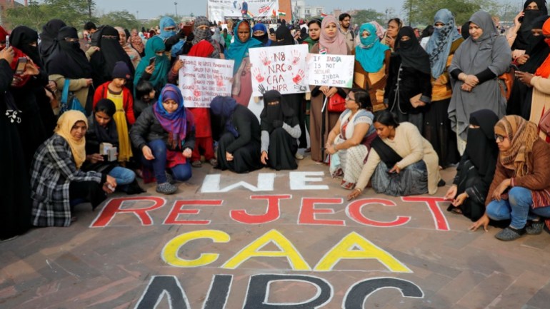 India protests against CAA