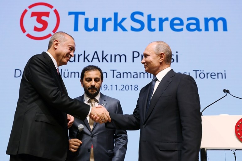 Turkstream Putin Erdogan