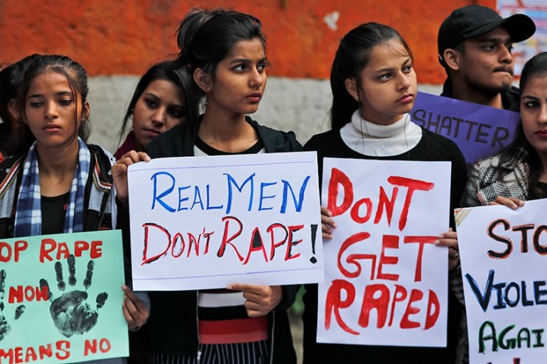 One woman reports a rape every 15 minutes in India.
