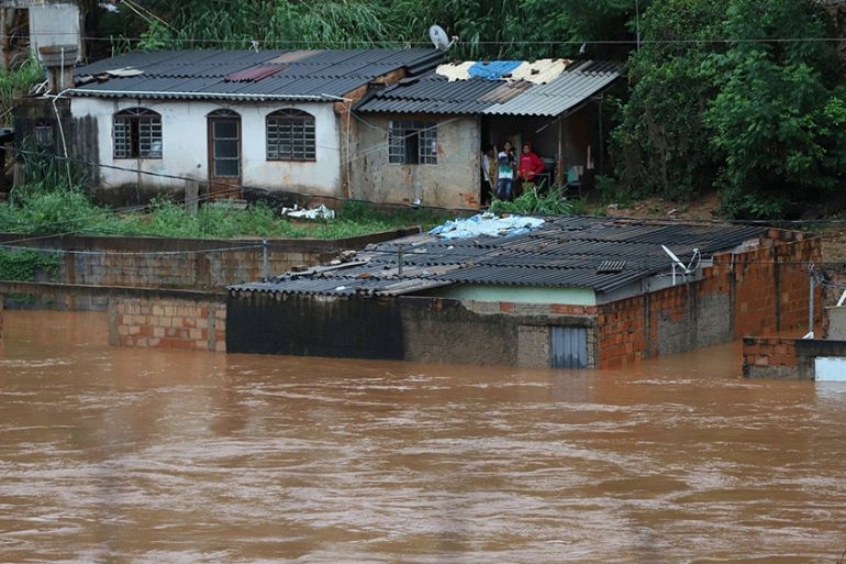 Torrential rains leave dozens dead in Brazil