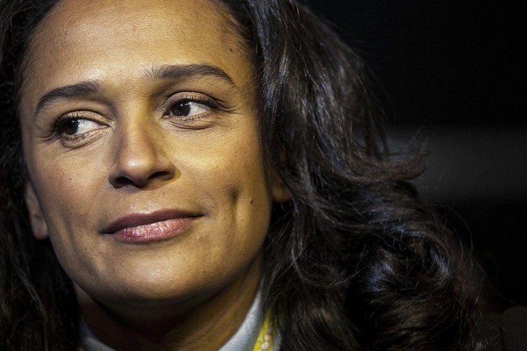Isabel dos Santos, billionaire, former chairman of Sonangol Holding-Sociedade Nacional de Combustiveis de Angola EP, attends the inauguration of Efacec Power Solutions SA''s new electric mobility in