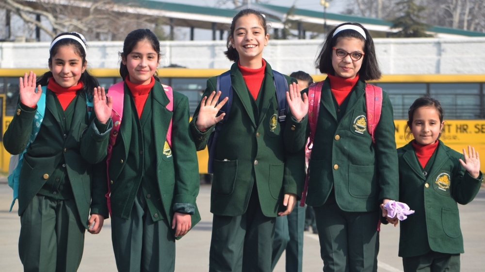 School reopen in Kashmir [Shuaib Bashir/Al Jazeera]
