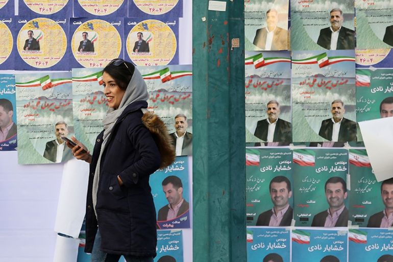 INTERACTIVE: Iran elections outside image