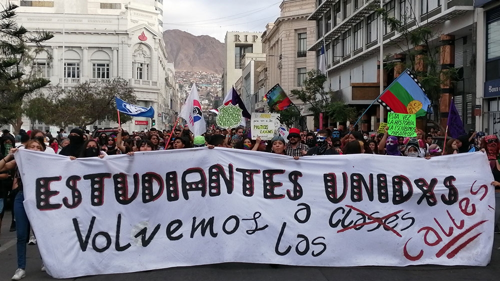 Chile march 