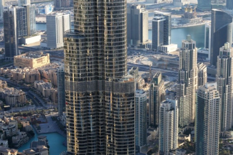 Dubai Skyline View