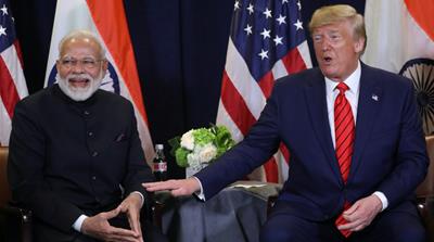 Trump and Modi at UNGA