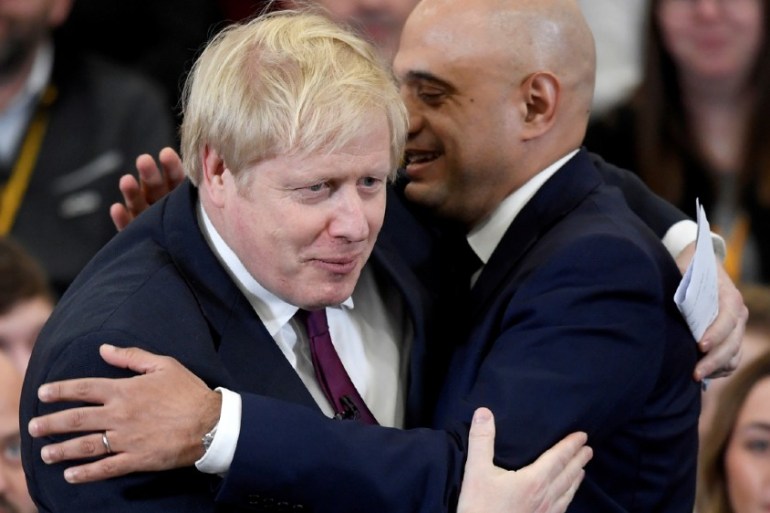 Boris and Javid - Reuters