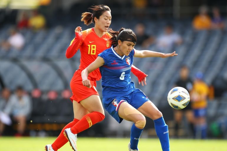 Women''s Olympic Football Tournament Qualifier - Chinese Taipei v China