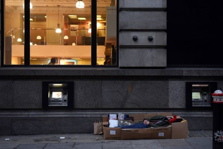 UK homeless - reuters