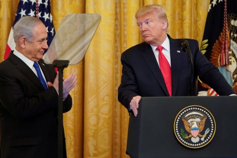 Trump deal Netanyahu Reuters