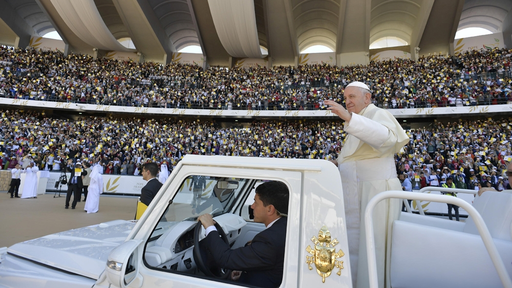 Pope Francis UAE mass