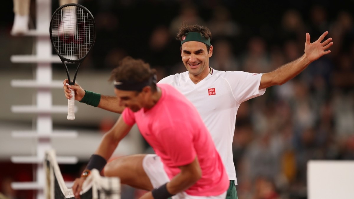 dinosaurus skade tør Federer, Nadal shatter attendance record in 'Match in Africa' | Tennis | Al  Jazeera