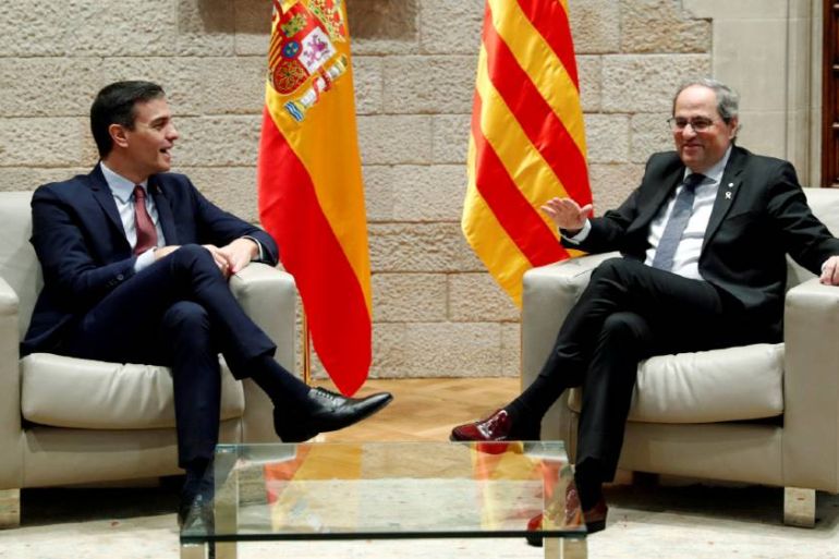 Spain and Catalan talks - reuters