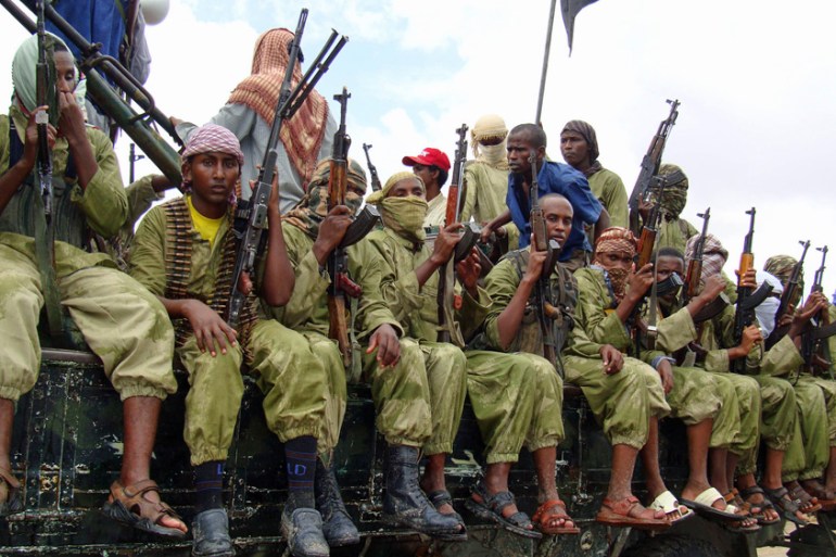 Somalian al-Shabab fighters