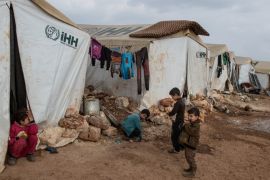 Syrian Refugee Camps Swell As Idlib Offensive Pushes Toward Turkish Border