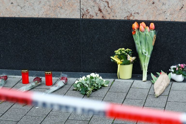 Hanau flowers victims