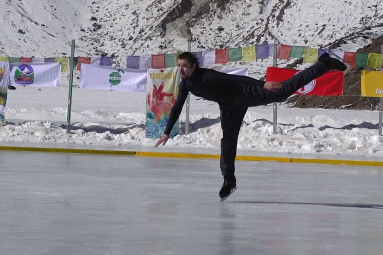 Nepal skating