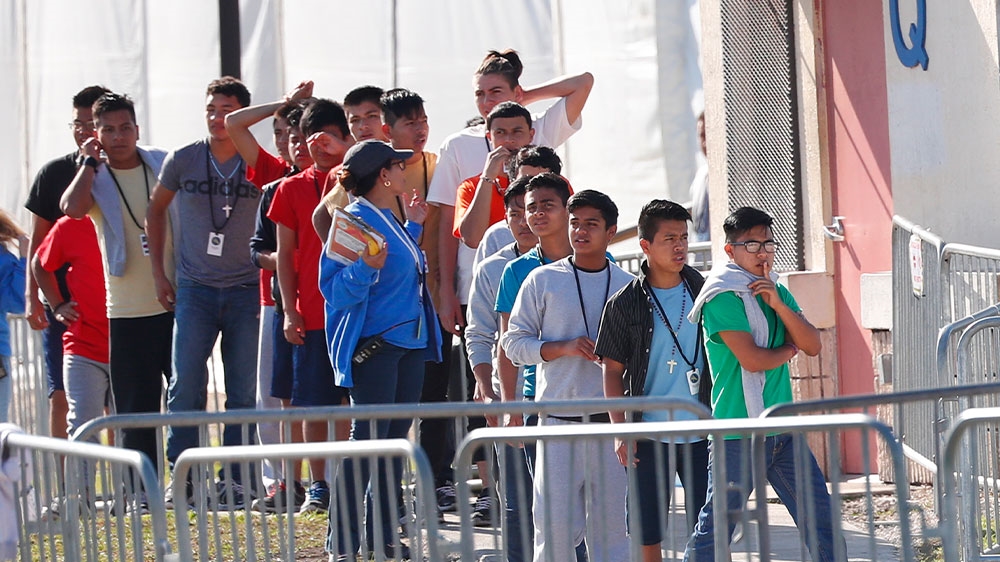 Migrant teens
