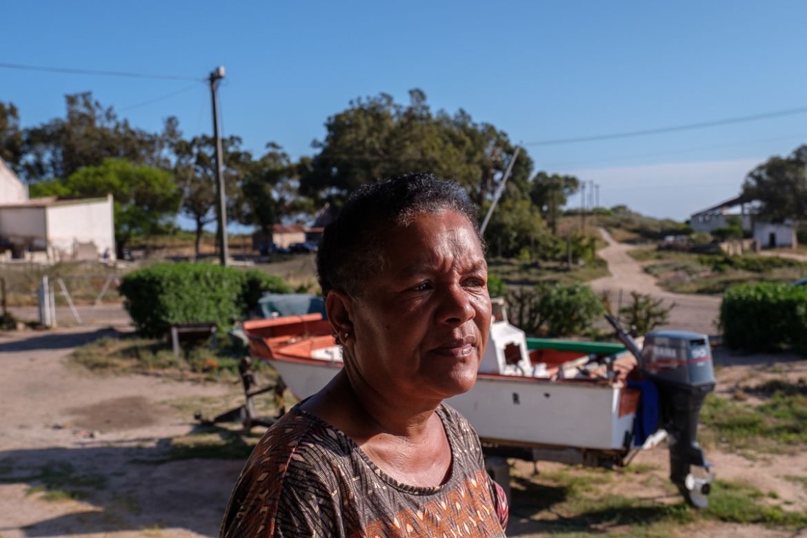03 October 2019:Mathilda Papier is the secretary of Weskusmandjie. Both her sons are small-scale fishermen. When I asked about their thoughts on the issues that plague their industry she said: “When t