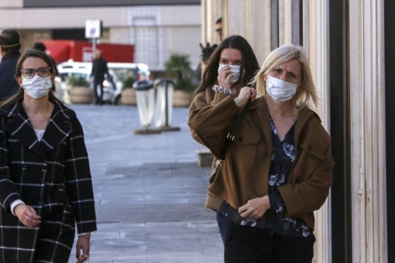 Italy under Coronavirus lockdown