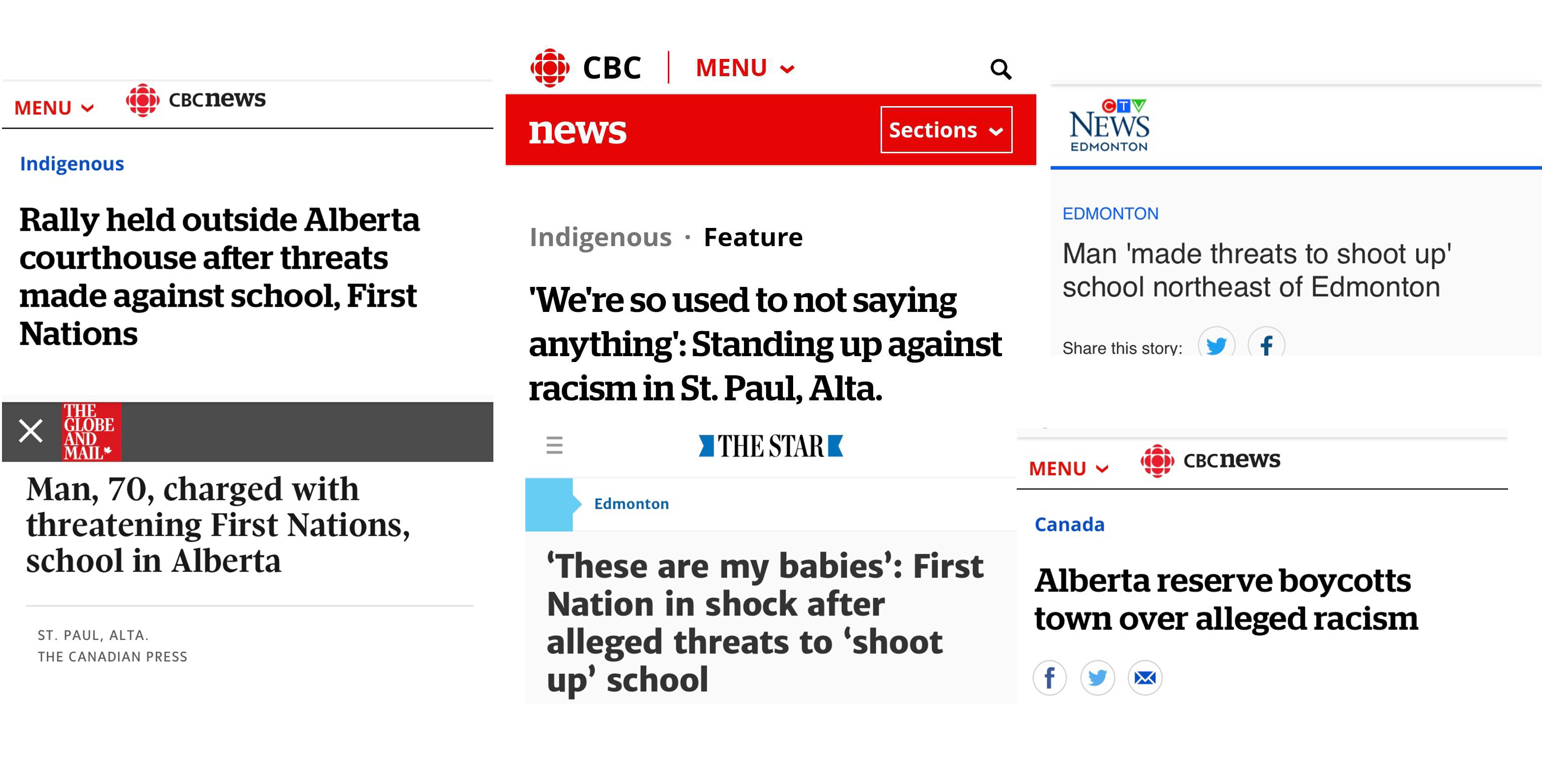 Screengrabs Canadian press [DO NOT USE]