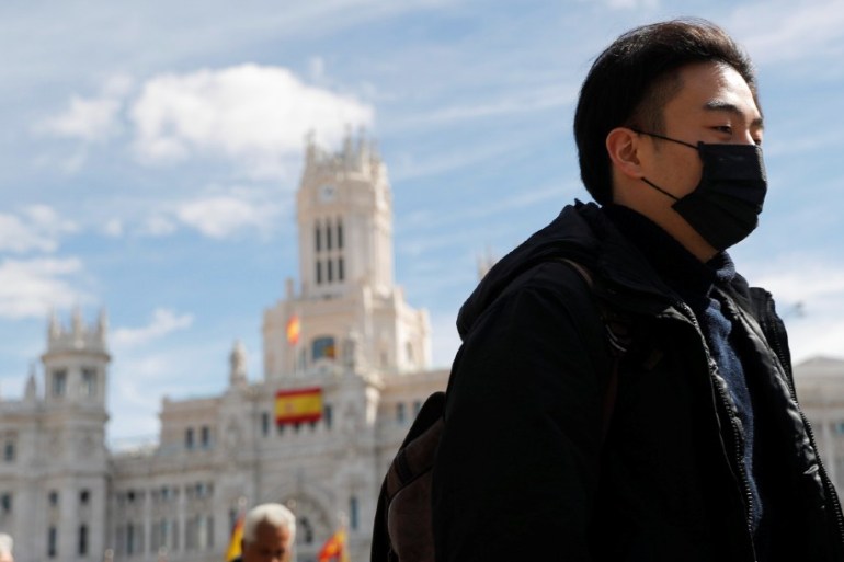 Madrid tourist - coronavirus - reuters
