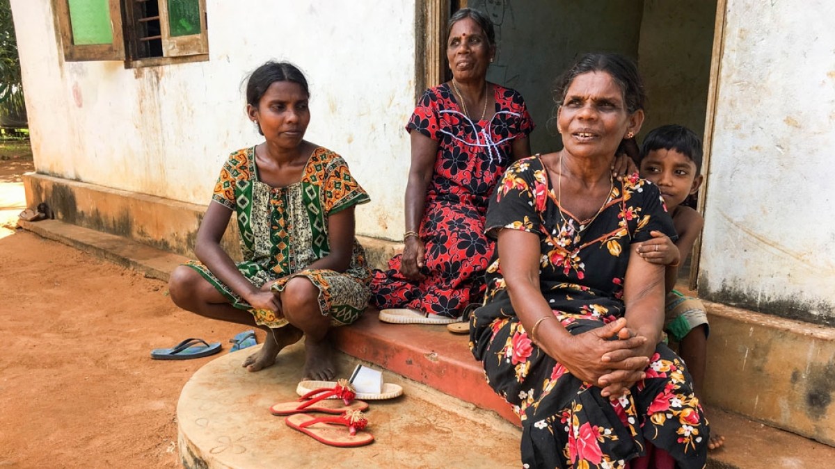 Sri Lankan Tamil women fighting for land 10 years after war ended, Tamils