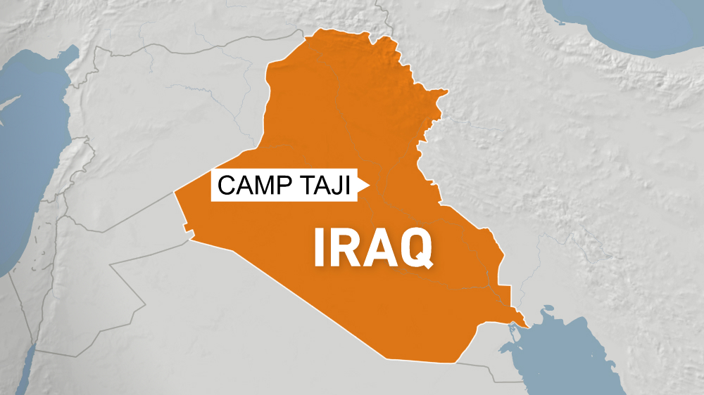 Iraq - Camp Taji - Map