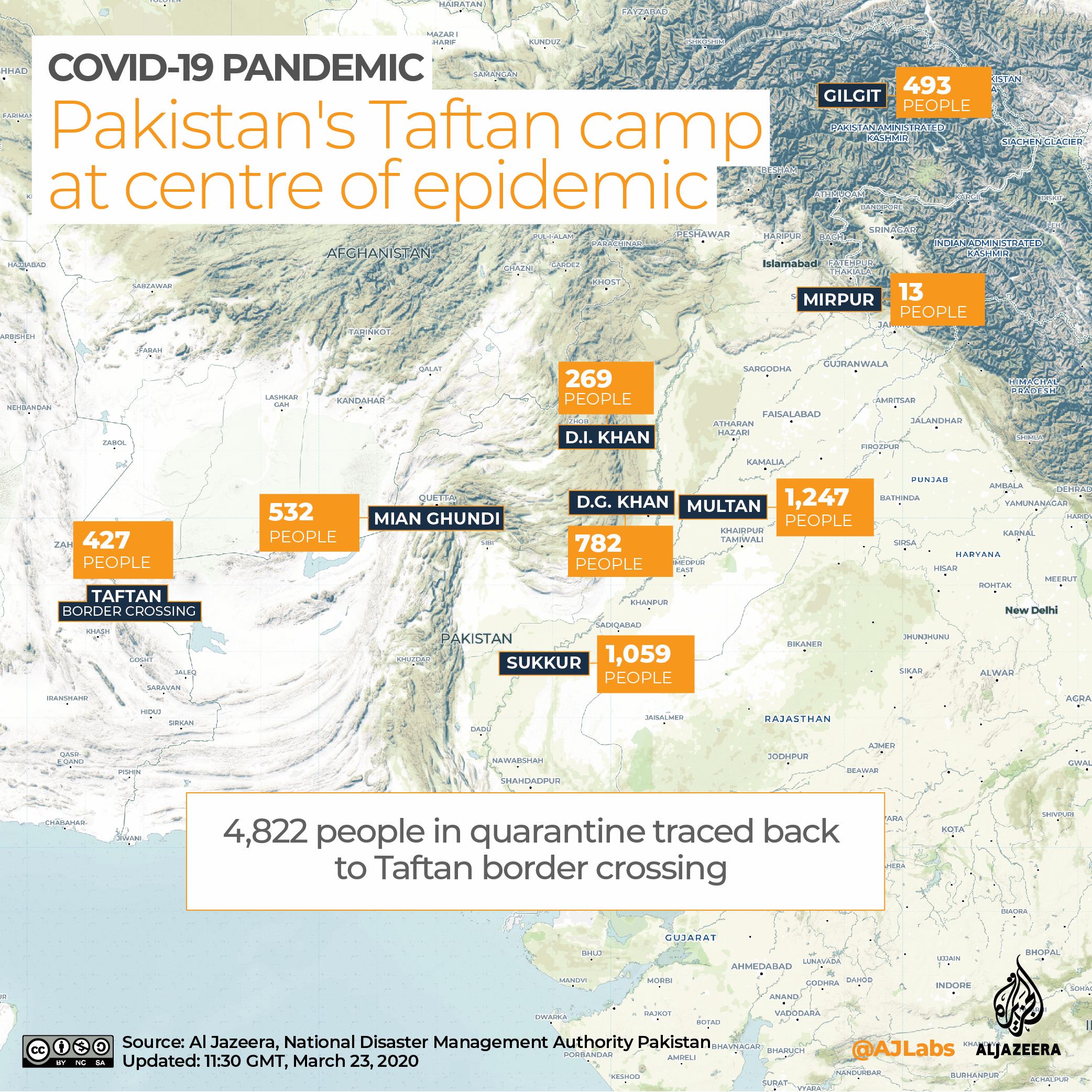 INTERACTIVE: Pakistan COVID-19 map