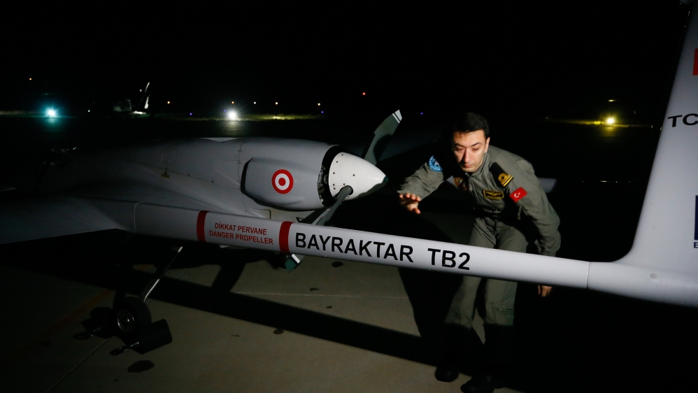 First UAV took off from Turkey to TRNC Gecitkale Airport