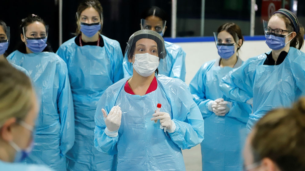 Healthcare workers in Canada 'mentally prepare' for coronavirus |  Coronavirus pandemic News | Al Jazeera