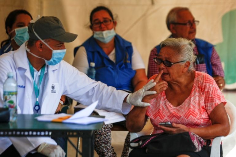 Doctor in El Salvador - coronavirus elderly