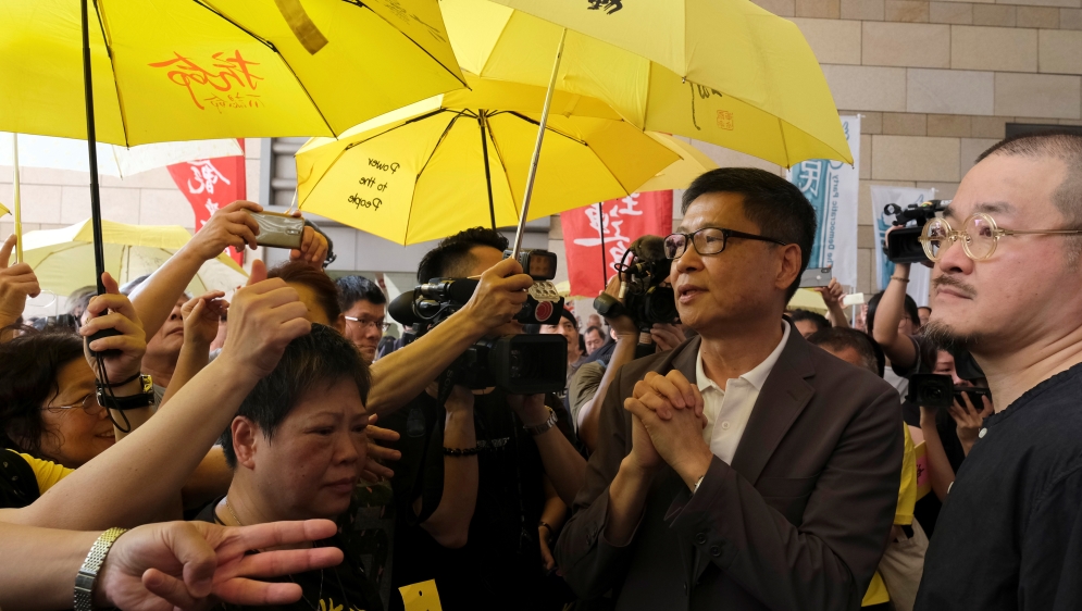 Occupy Central pro-democracy movement founder Chan Kin-man