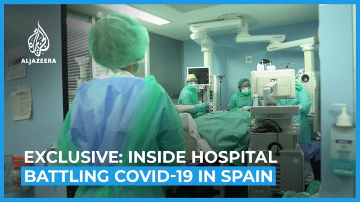 Exclusive: Inside hospital battling coronavirus in Spain