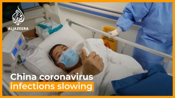 Big drop in China coronavirus infections