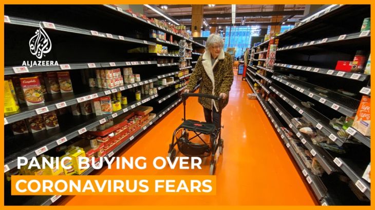 Panic buying over coronavirus fears