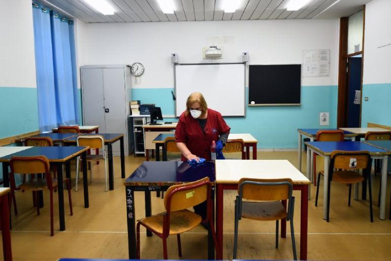 Italy classroom - reuters