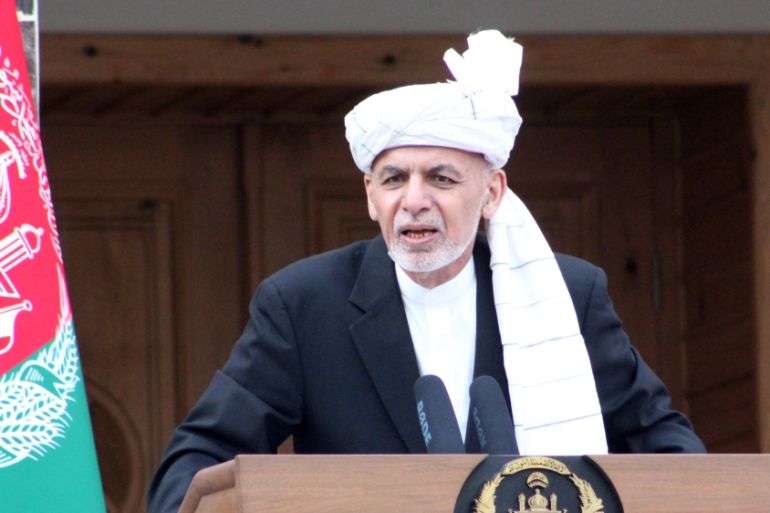 ''Swear in'' of Ashraf Ghani in Kabul