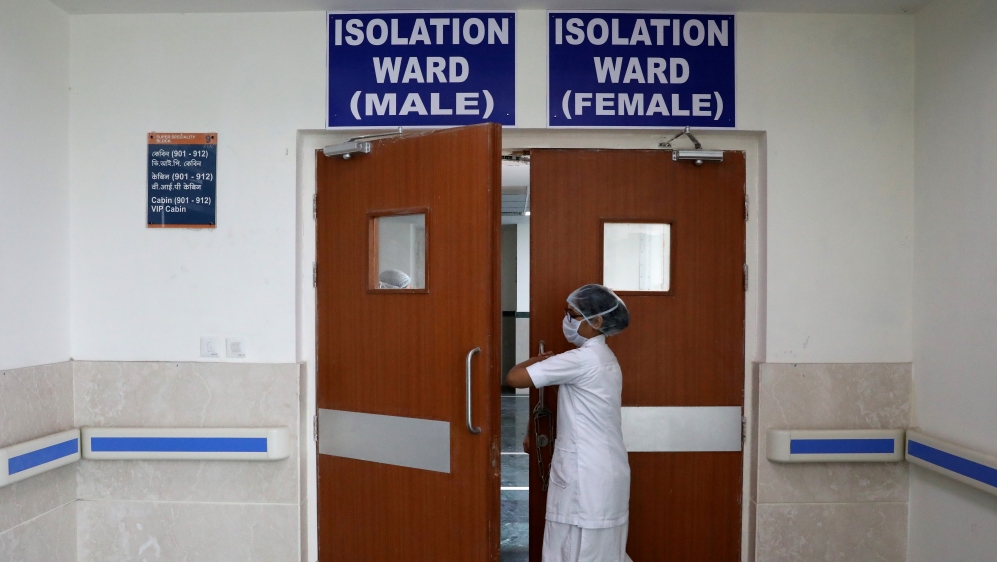 A hospital in Kolkata, India