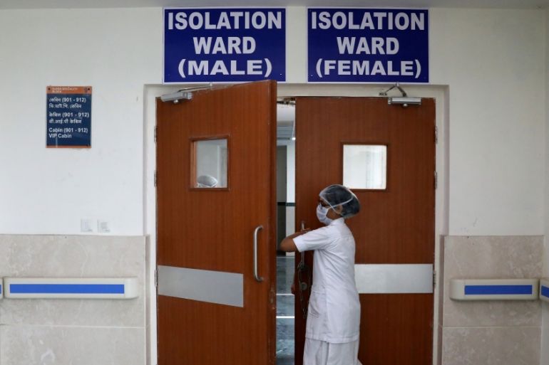 A hospital in Kolkata, India