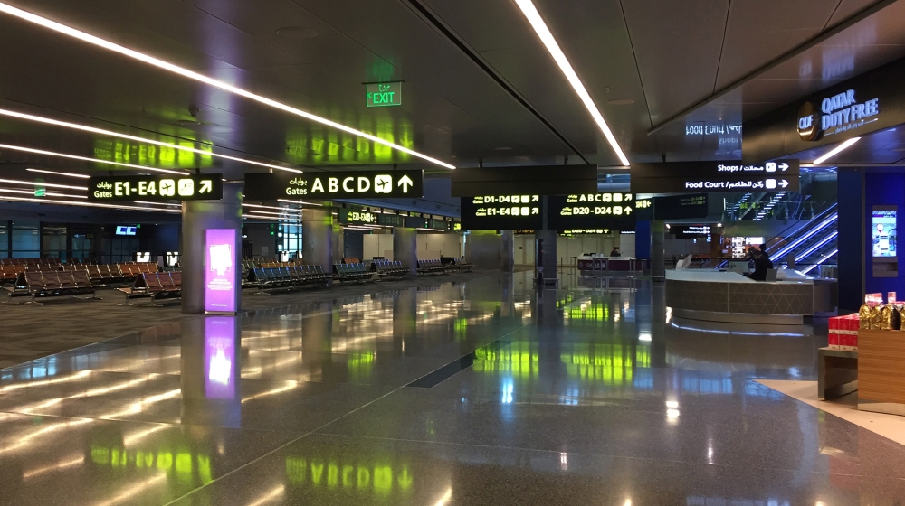 View of departures area at Hamad International airport in Doha, Qatar, June 20, 2017. Picture taken June 20, 2017. REUTERS/Deepa Babington