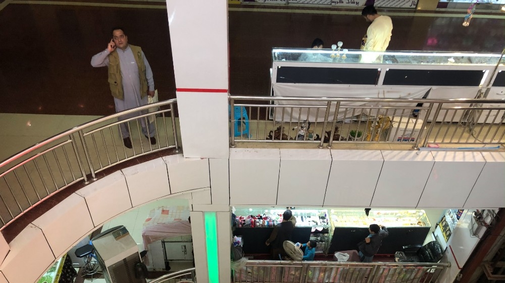 Shopping mall in herat, afghanistan