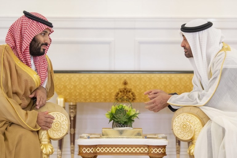 Crown Prince and Defense Minister of Saudi Arabia Mohammad bin Salman in UAE