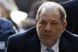 Former Hollywood producer Harvey Weinstein arrives to New York State Supreme Court as the jury is set to deliberate in his sexual assault trial in New York, New York, USA, 24 February 2020. The case a