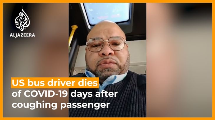 US bus driver dies of COVID-19 days after coughing passenger