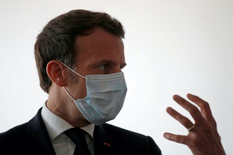 Macron Coronavirus Reuters