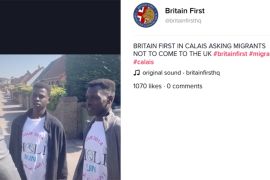 Britain First [Screengrab/TikTok]