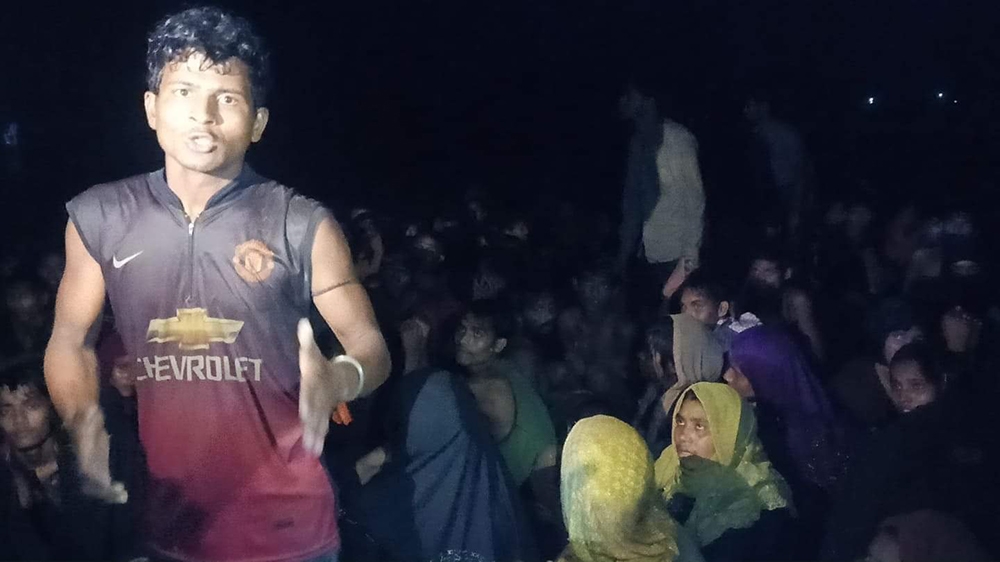 rescued refugees in Cox's Bazaar [Abdul Aziz/Al Jazeera]