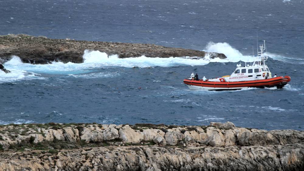 Lampedusa boat - reuters