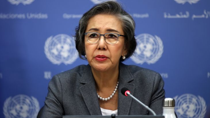Press conference of UN Special Rapporteur of Myanmar